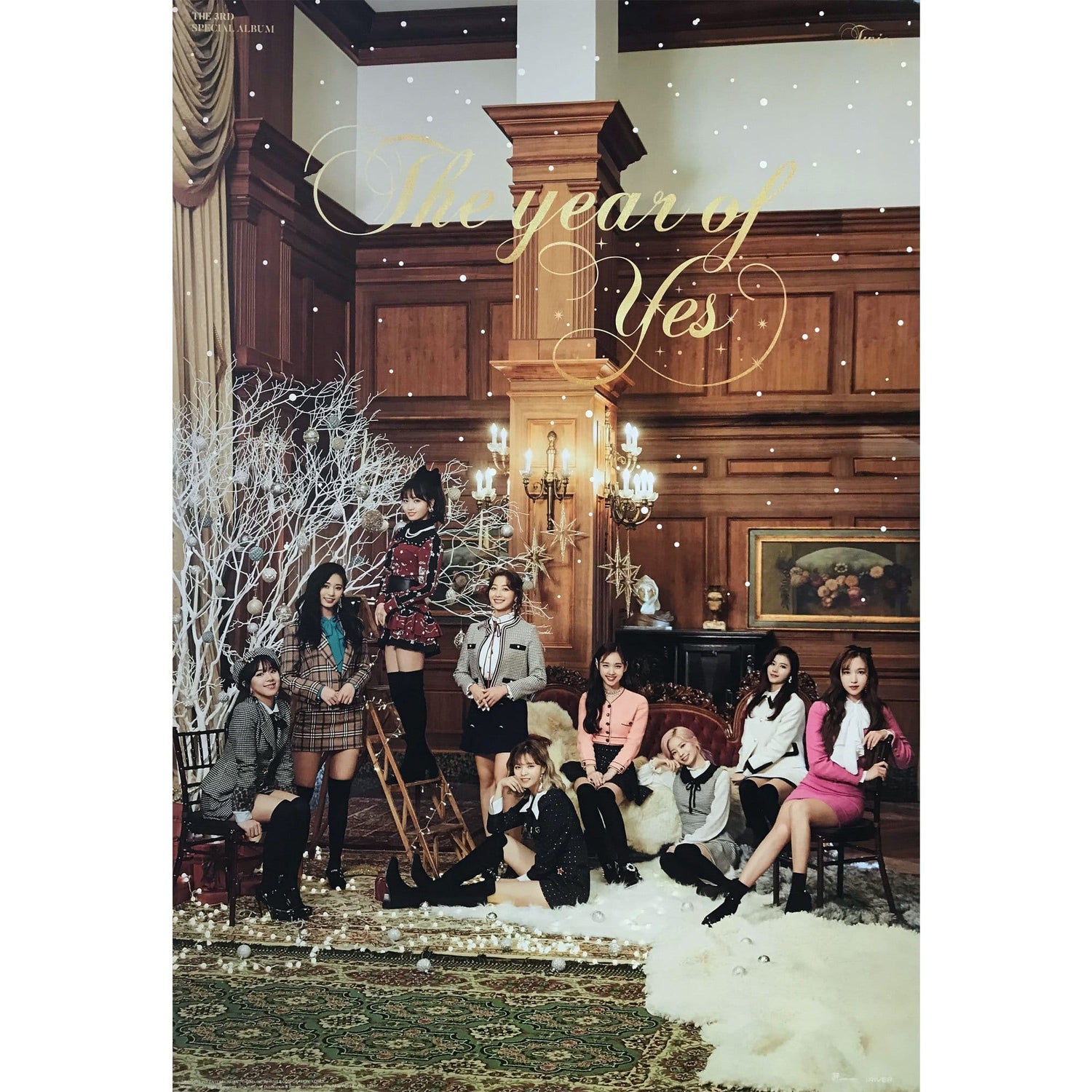 MUSIC PLAZA Poster B. ver 트와이스 | TWICE | THE 3RD SPECIAL ALBUM [ THE YEAR OF YES ] | POSTER