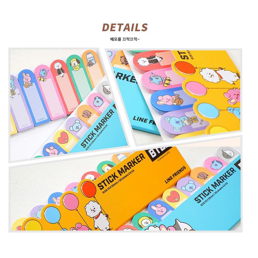 MUSIC PLAZA Goods MINT BT21 OFFICIAL INDEX STICK MAKER