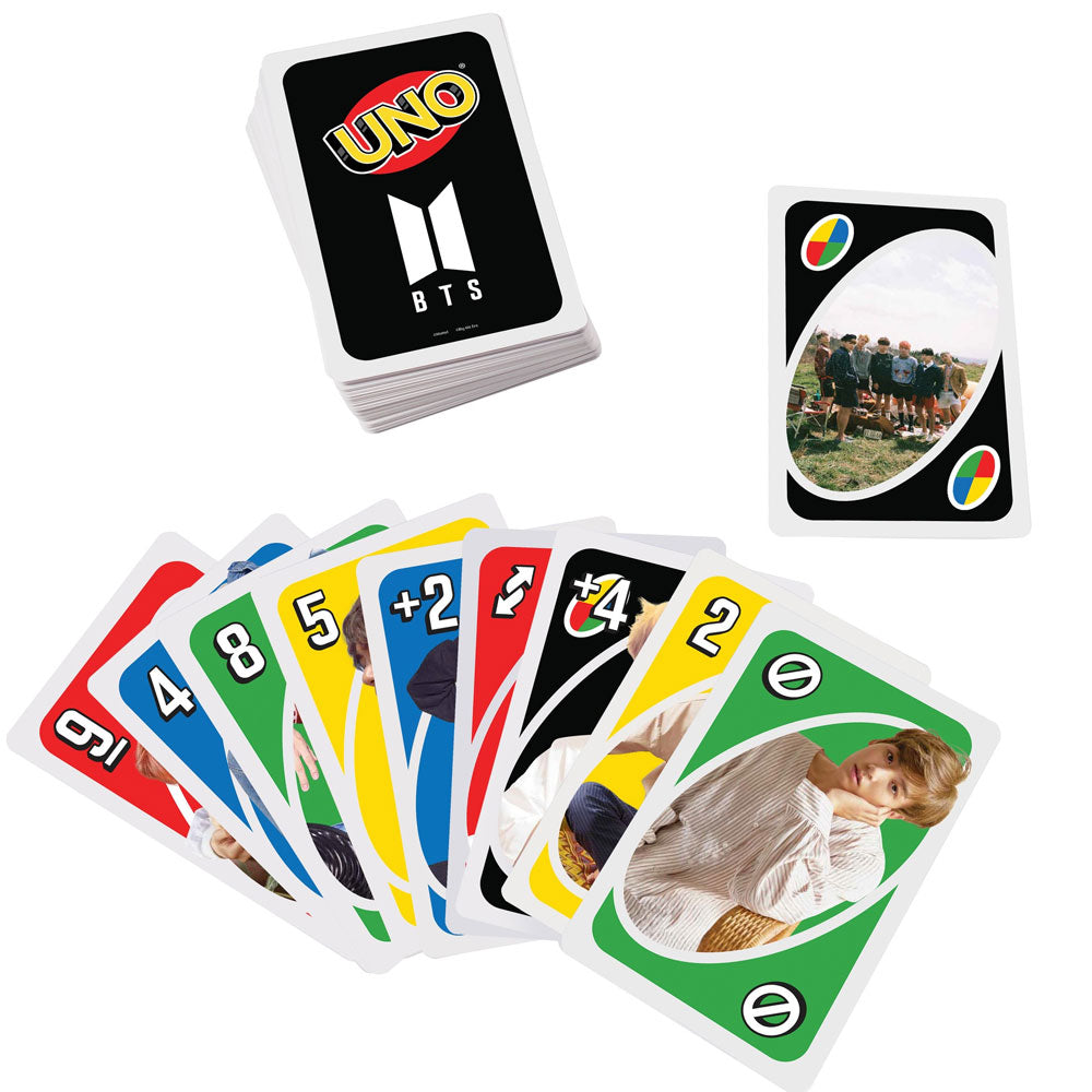 방탄소년단 | BTS X MATTEL GIANT UNO CARD SET - Music Plaza