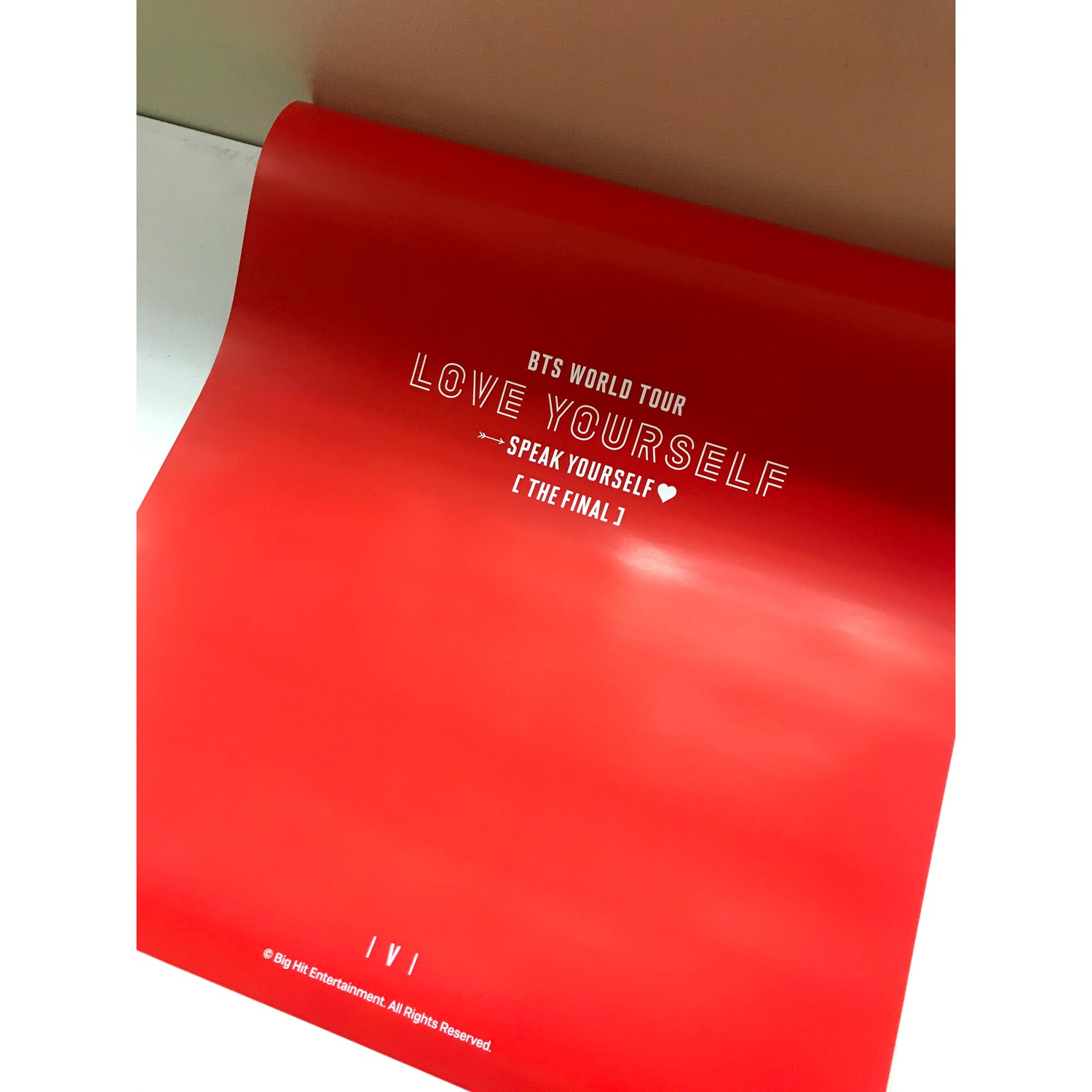 방탄소년단 | BTS | [ SPEAK YOURSELF: THE FINAL ] | (V VER.) POSTER ONLY