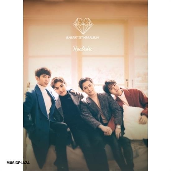 MUSIC PLAZA CD <strong>비하트 | B.HEART</strong><br/>1ST MINI ALBUM<br/>REALSISTIC