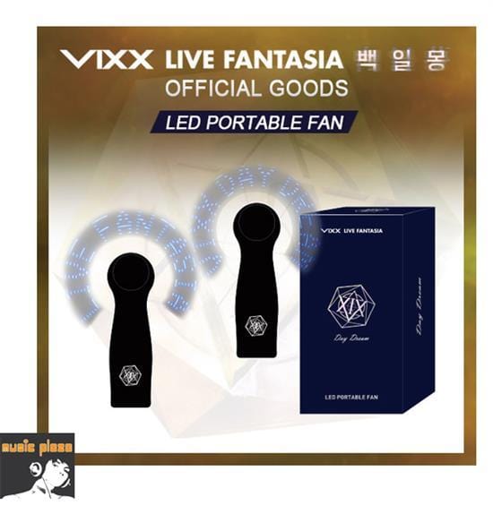 MUSIC PLAZA CD VIXX | 빅스 | OFFICIAL LED PORTABLE FAN LIVE FANTASIA