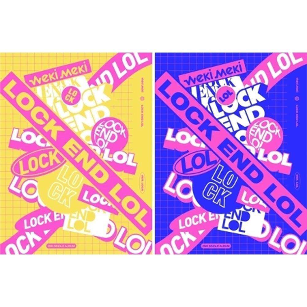 MUSIC PLAZA CD LOCK VER. 위키미키 | WEKI MEKI 2ND SINGLE ALBUM [ LOCK END LOL ]