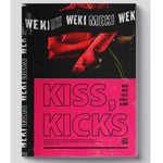 MUSIC PLAZA CD KISS VERSION (Pink) WEKI MEKI 1ST SINGLE ALBUM [ KISS, KICKS ]