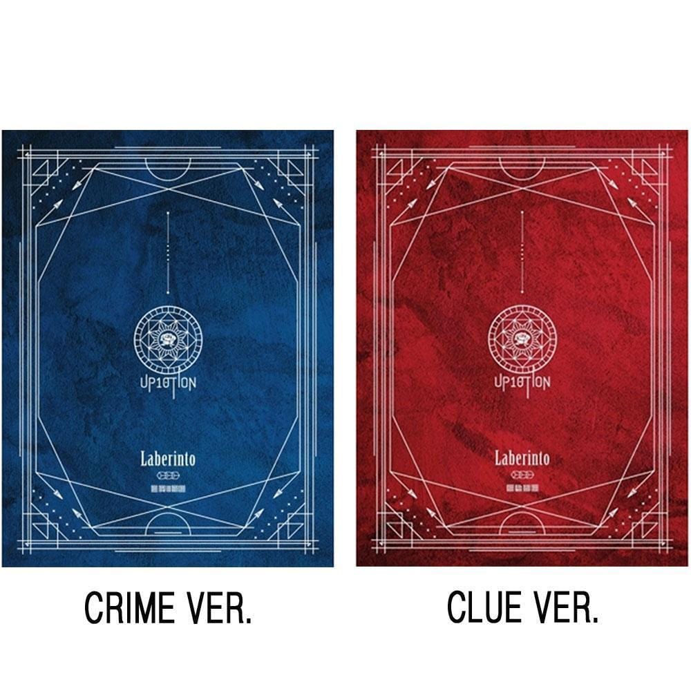 MUSIC PLAZA CD CRIME VER. (Blue) 업텐션 | UP10TION 7TH MINI ALBUM  [ LABERINTO ]