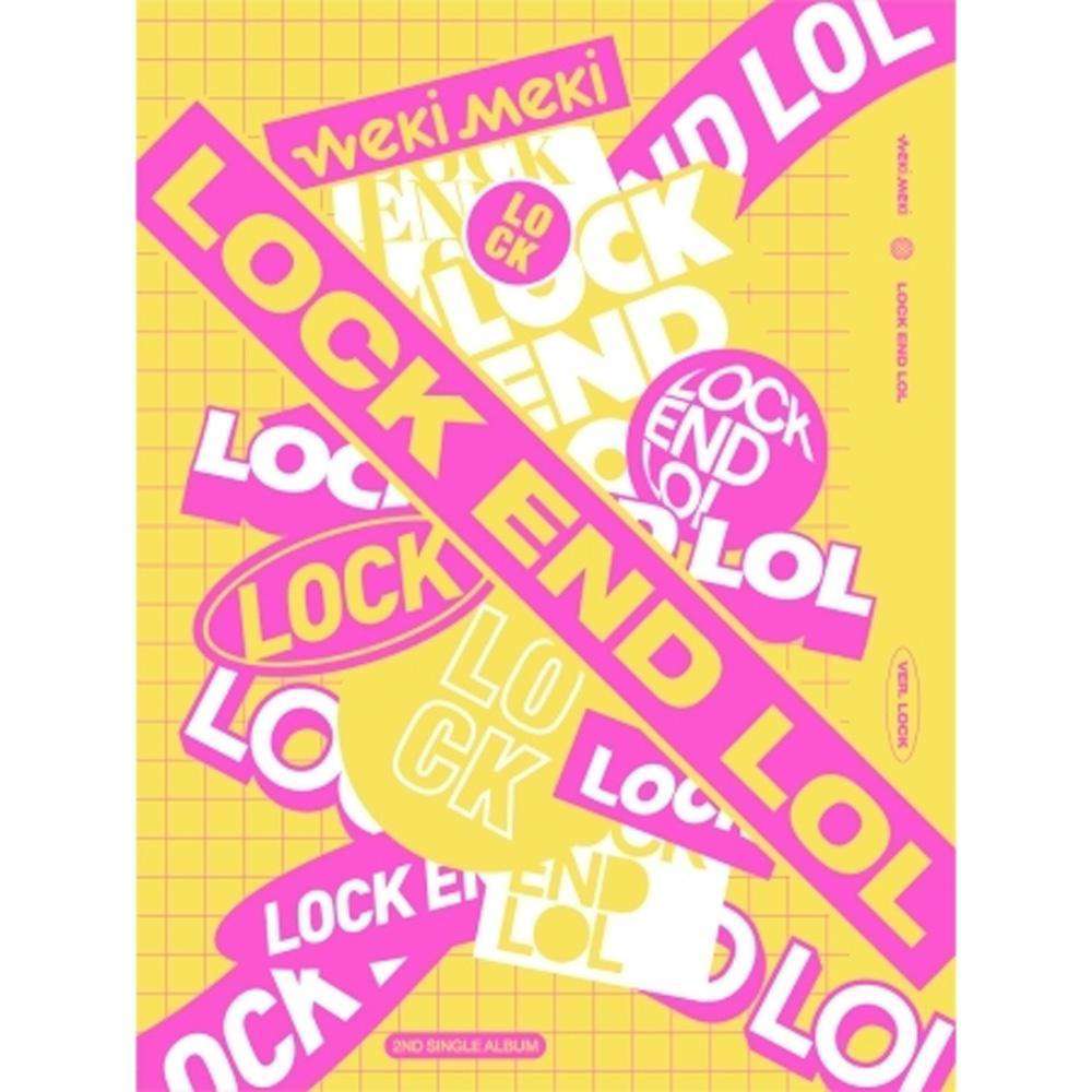 MUSIC PLAZA CD LOCK VER. 위키미키 | WEKI MEKI 2ND SINGLE ALBUM [ LOCK END LOL ]