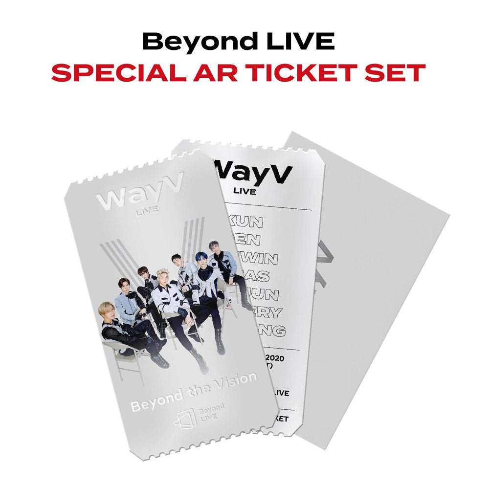 웨이션브이 | WAYV [ BEYOND THE VISION ] SPECIAL AR TICKET SET