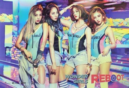 원더걸스 | WONDER GIRLS | 3RD ALBUM [ REBOOT ] | POSTER ONLY