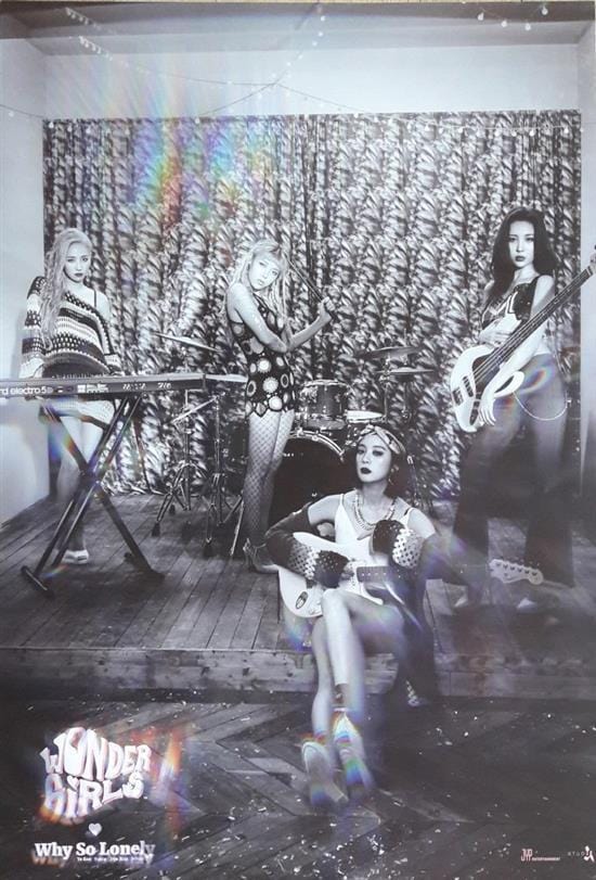 MUSIC PLAZA Poster 원더걸스 | WONDER GIRLS<br/>WHY SO LONELY POSTER<br/>B TYPE POSTER