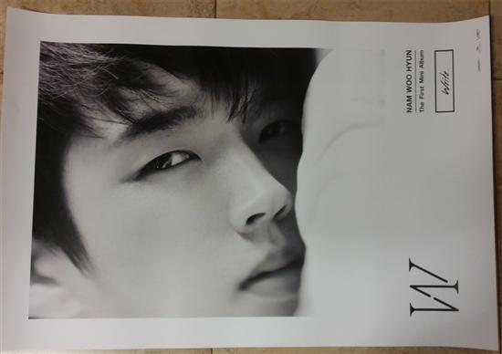MUSIC PLAZA Poster 남우현 | NAM WOO HYUN<br/>WRITE.. POSTER ONLY<br/>A TYPE