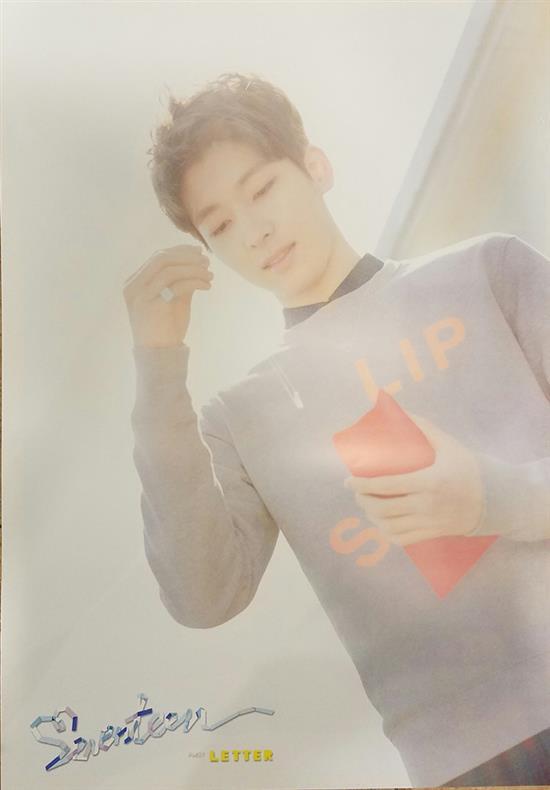 MUSIC PLAZA Poster 세븐틴 | SEVENTEEN<br/>POSTER ONLY<br/>WONWOO
