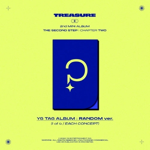 트레져 | TREASURE 2ND MINI ALBUM [ THE SECOND STEP : CHAPTER TWO ] YG TAG ALBUM