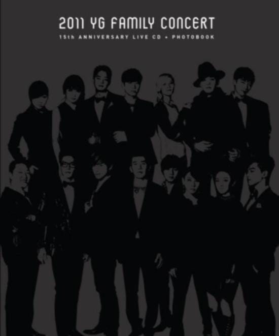 MUSIC PLAZA CD YG FAMILY | YG 패밀리 15TH ANNIVERSARY - 2011 YG FAMILY CONCERT LIVE CD + PHOTOBOOK