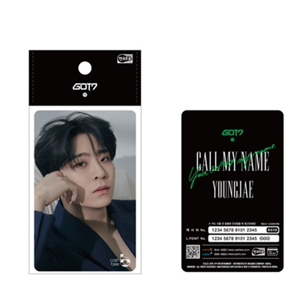 GOT7 * CASHBEE TRAFFIC CARD [ CALL MY NAME ]