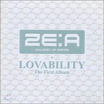 MUSIC PLAZA CD <strong>제국의 아이들 ZE:A | 1st Album-Lovability(Regular)</strong><br/>