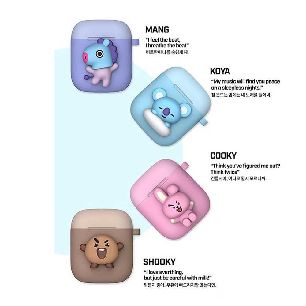 BT21 TWO-TONE AIRPOD CASE | OFFICIAL MD