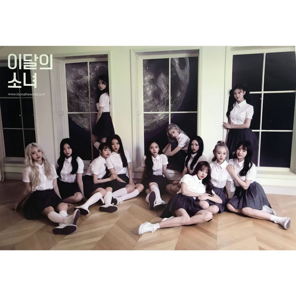 MUSIC PLAZA Poster Normal A 이달의소녀 | Loona | 1st Mini Album [ ++ ] REGULAR Version | POSTER