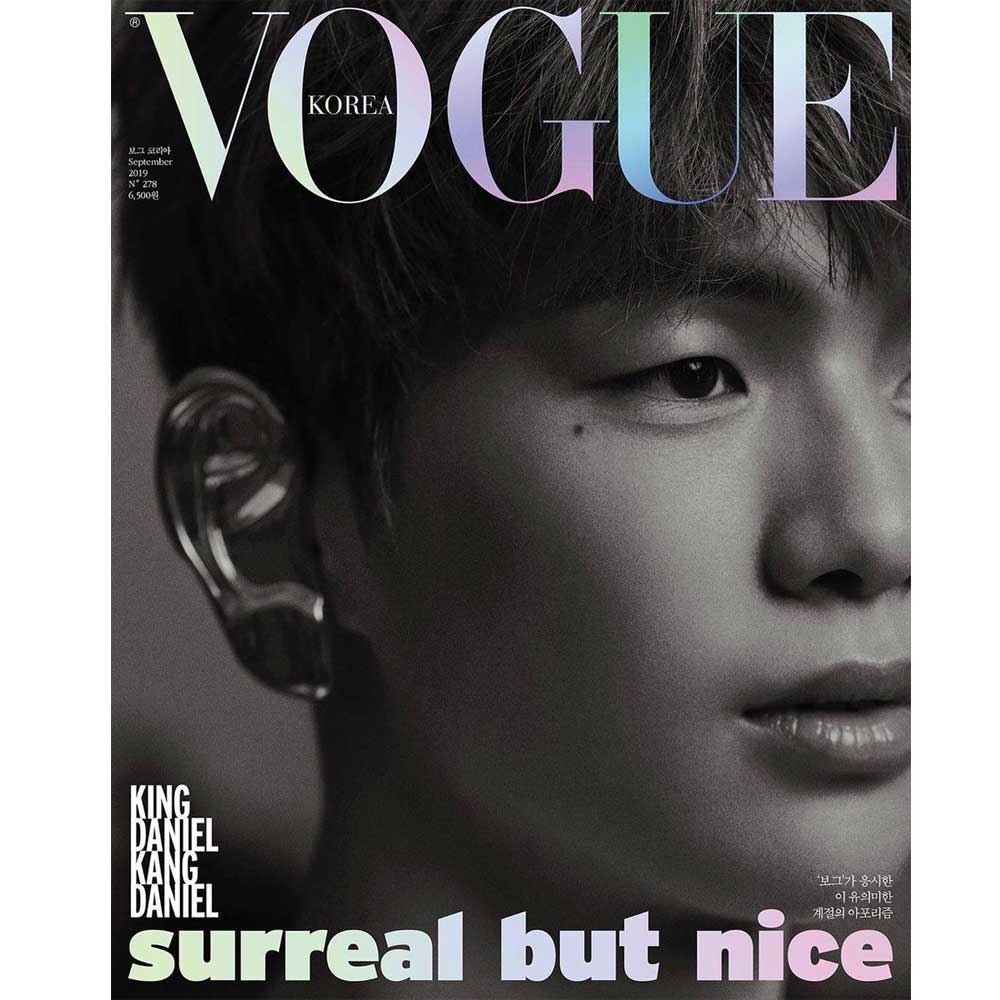 VOGUE KOREA 2019-9 [ COVER | KANG DANIEL ] KOREA MAGAZINE