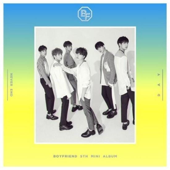 MUSIC PLAZA CD DAY VER. Boyfriend | 보이프렌드 | 5TH MINI ALBUM - NEVER END
