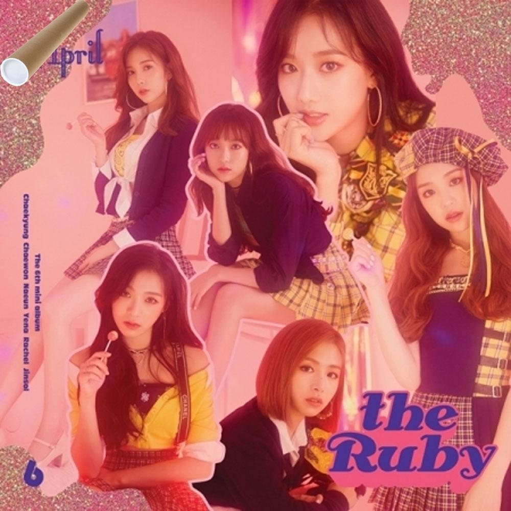 April The Ruby 直筆サイン入り 韓国盤 CD アルバム トレカ 【公式通販】