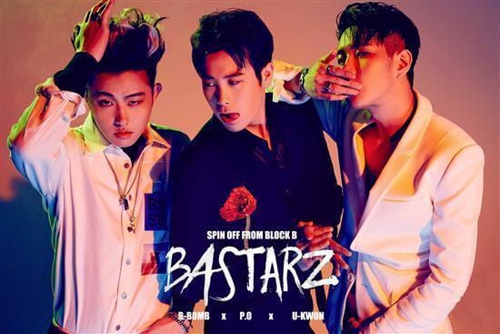 MUSIC PLAZA Poster 바스타즈 | BASTARZ</br>23.5" X 16.5"</br>UNFOLDED POSTER