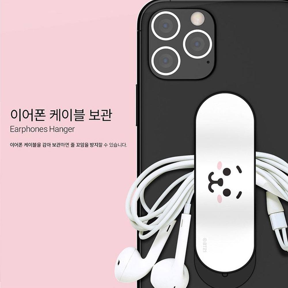 BT21 FACE HOLDER STICK PHONE STANDING