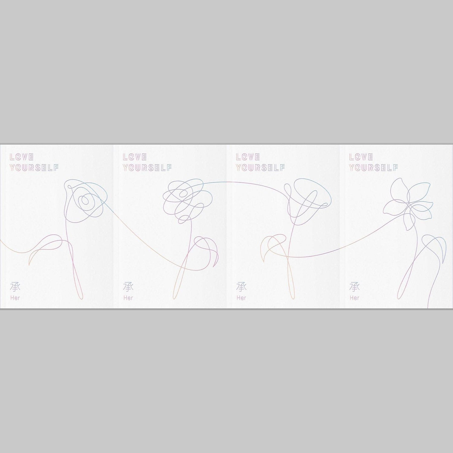Music Plaza CD L VER. 방탄소년단 | BTS | 5TH MINI - LOVE YOURSELF 承 ''HER"