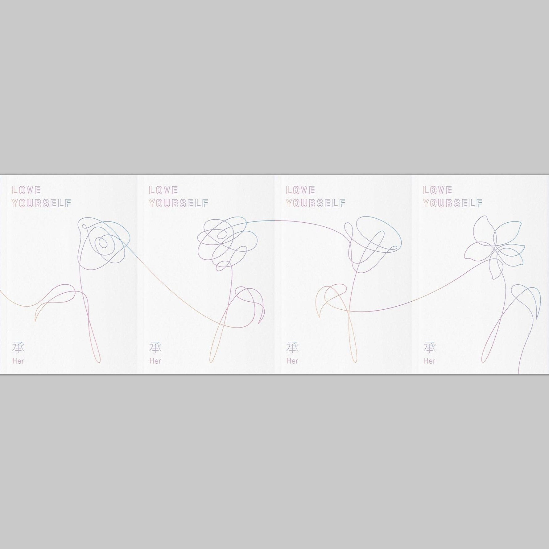 Music Plaza CD L VER. 방탄소년단 | BTS | 5TH MINI - LOVE YOURSELF 承 ''HER"