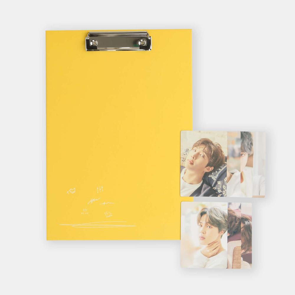 MUSIC PLAZA Goods BTS 2018 EXHIBITION [ CLIP BOARD +PHOTO CARD SET ] OFFICIAL MD