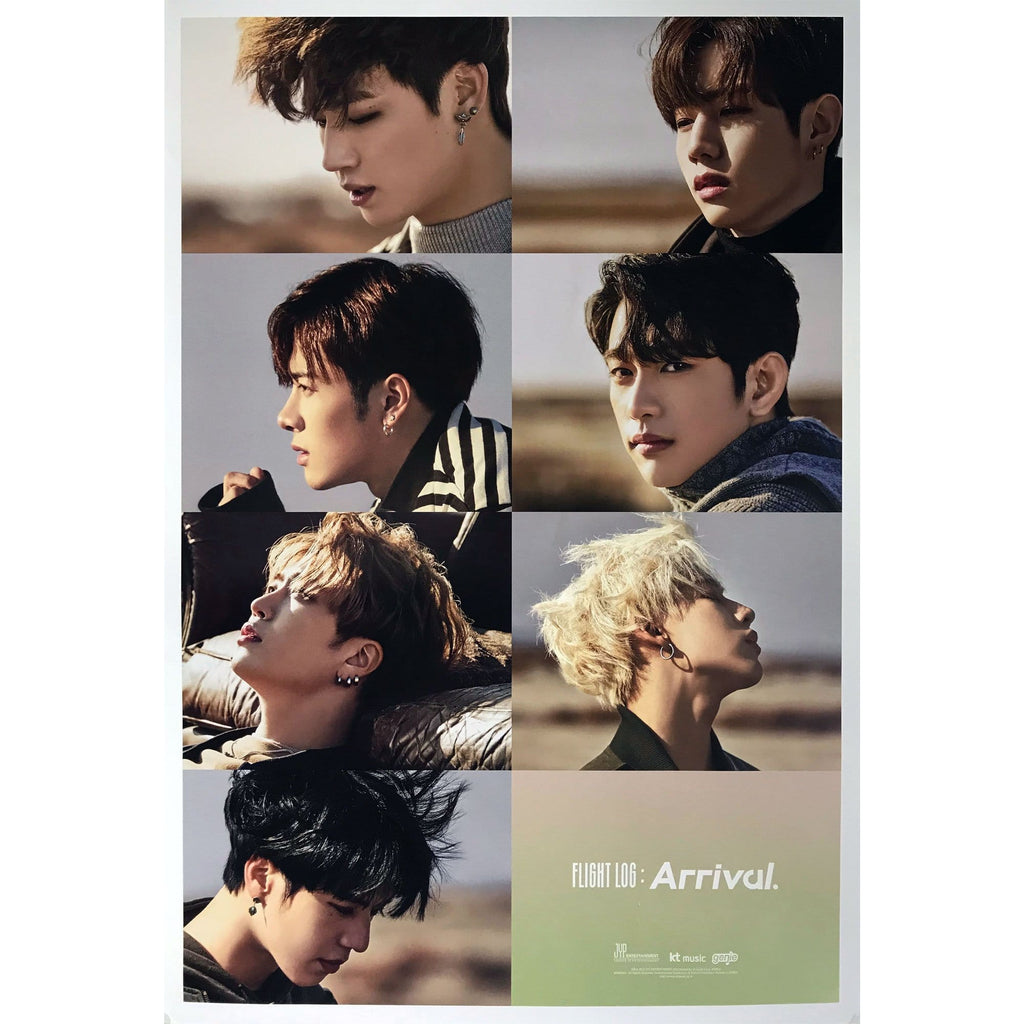 MUSIC PLAZA Poster B. EVER ver GOT7 | 갓세븐 | FLIGHT LOG : ARRIVAL, EVER | POSTER