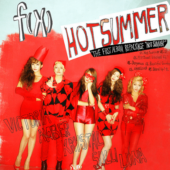 MUSIC PLAZA CD F(x) | 에프엑스 | 1st Album Repackage - Hot Summer