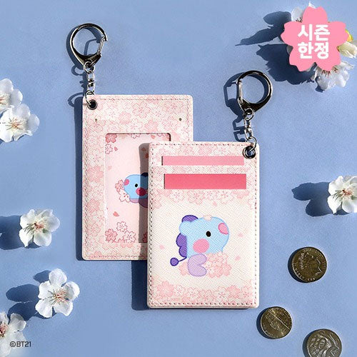 BT21 [ MININI CHERRY BLOSSOM ] CARD HOLDER - Music Plaza