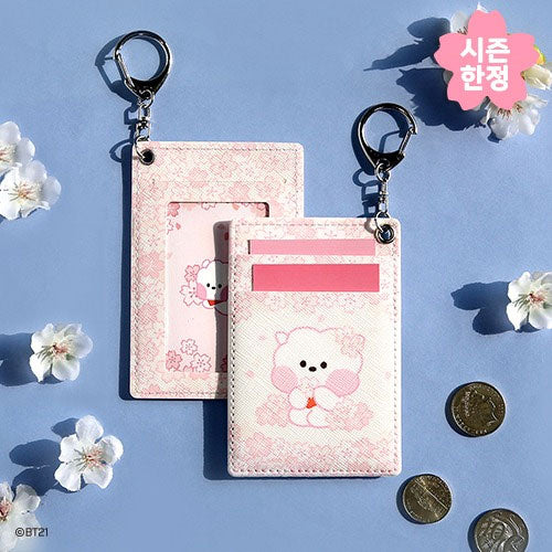 BT21 [ MININI CHERRY BLOSSOM ] CARD HOLDER - Music Plaza