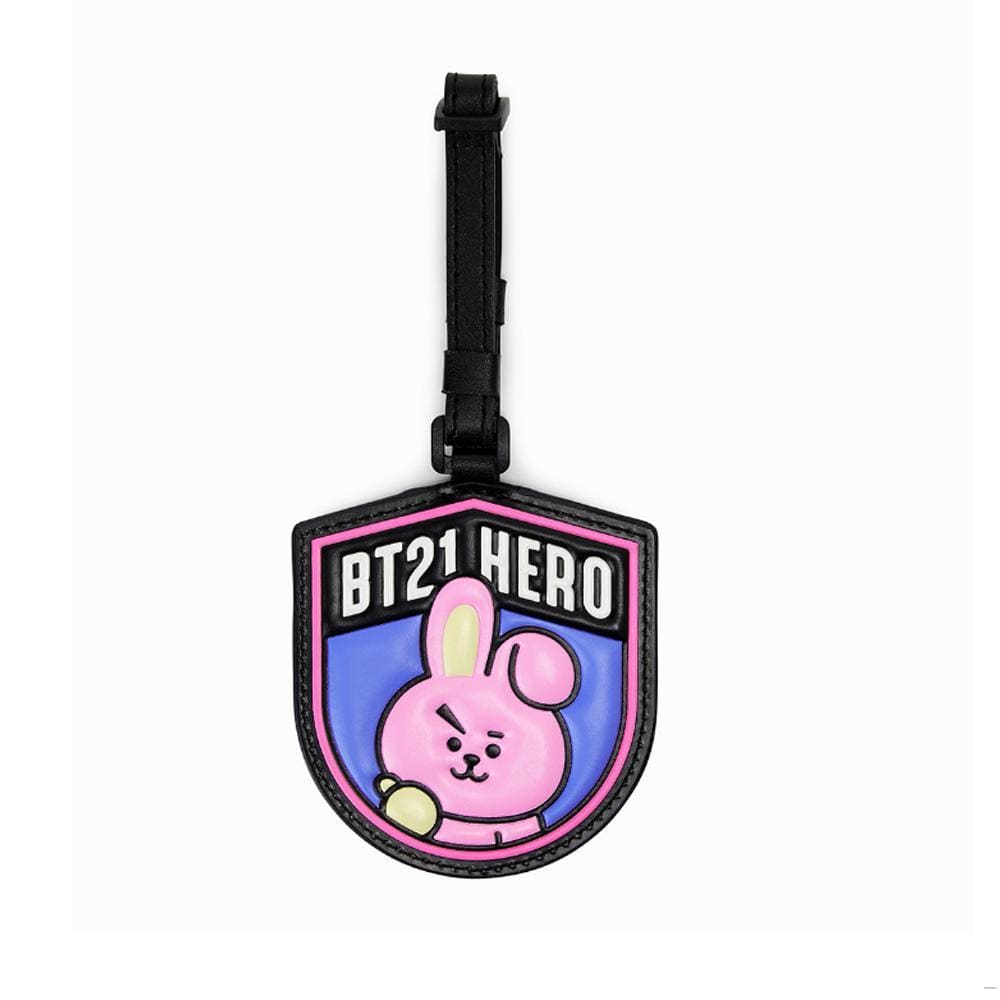 MUSIC PLAZA Goods COOKY BT21 OFFICIAL GOODS [ WAPPEN NAME TAG- LUGGAGE TAG ]