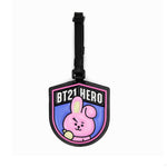 MUSIC PLAZA Goods COOKY BT21 OFFICIAL GOODS [ WAPPEN NAME TAG- LUGGAGE TAG ]