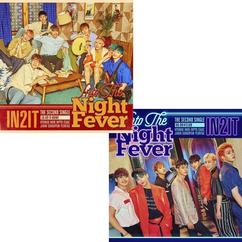 MUSIC PLAZA CD Home Version IN2IT | 인투잇 | 2nd Single Album [ In to the Night Fever ]