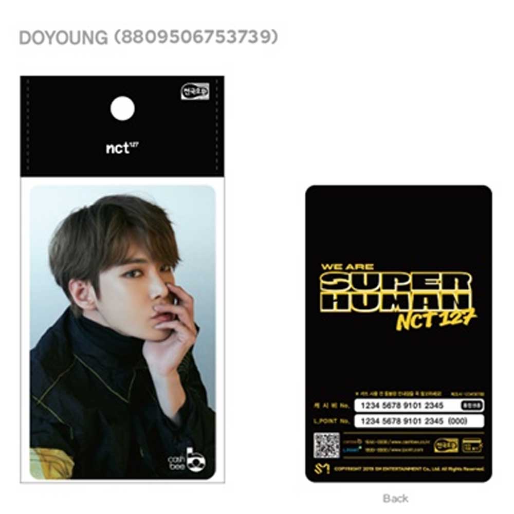 NCT 127 [ DOYOUNG ] KOREA TRAFFIC CARD * CASHBEE