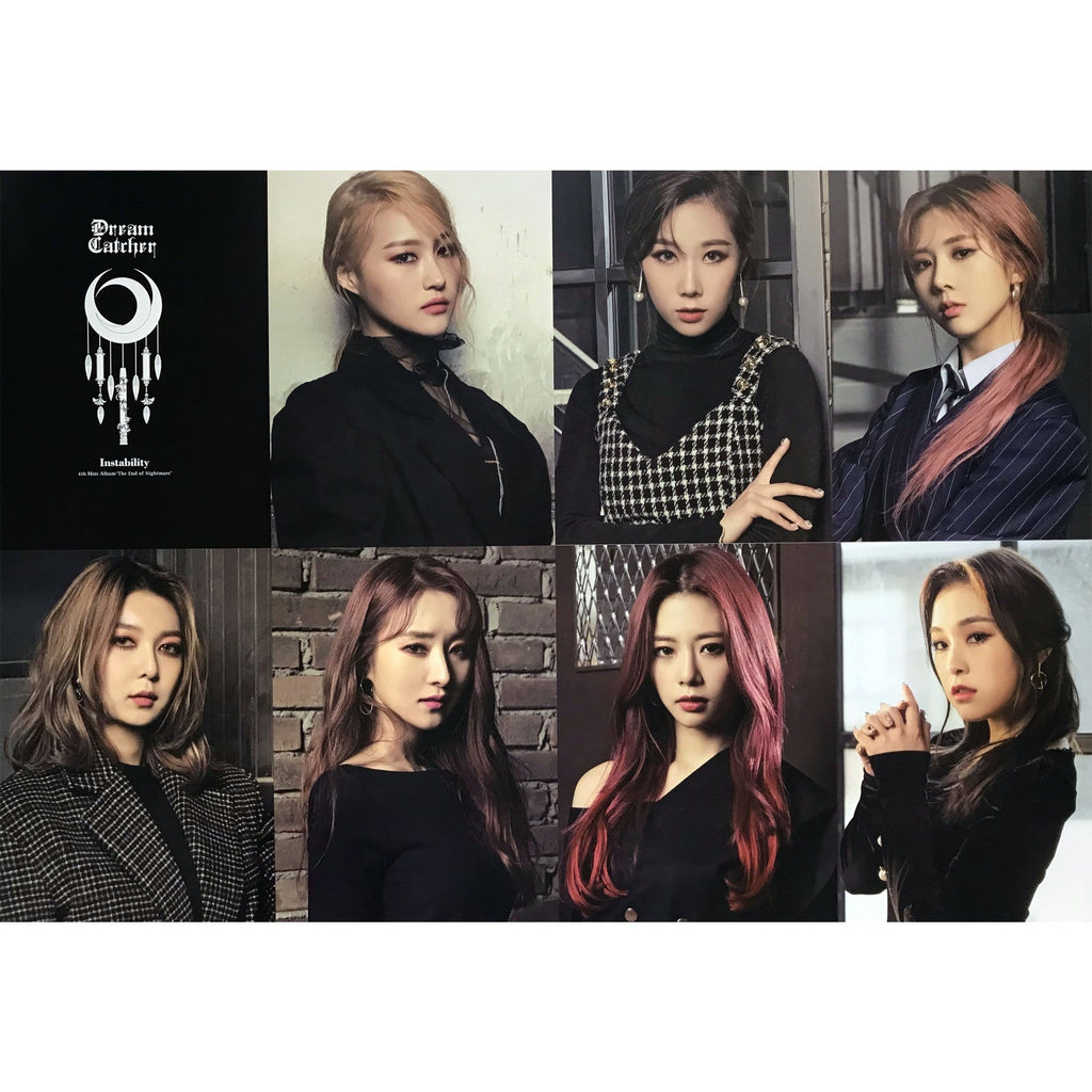 MUSIC PLAZA Poster Instability ver 드림캐쳐 | Dream  catcher | 4th mini - THE END OF NIGHTMARE  (Instability ver. / Stability ver.) | Poster