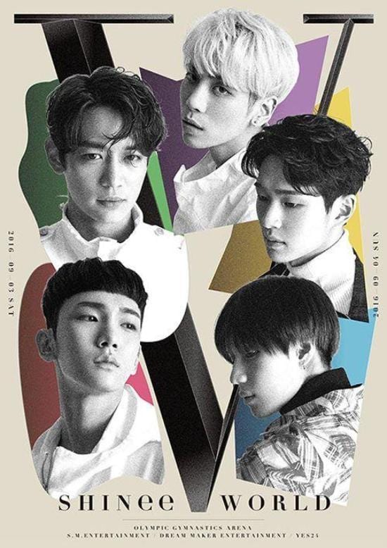 MUSIC PLAZA Poster 샤이니 | SHINee | SHINee World V in Seoul | POSTER ONLY