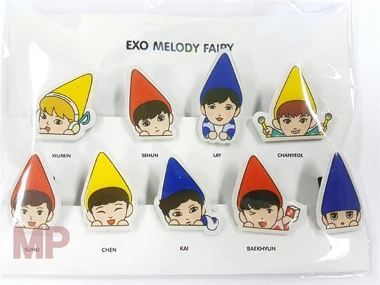 MUSIC PLAZA Goods EXO</strong><br/>MELODY FAIRY CLIP TONGS SET<br/>SM COEX OFFICIAL GOODS