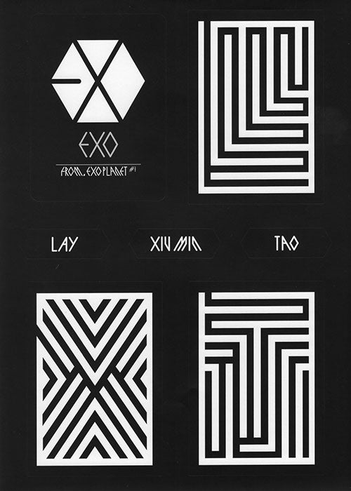 EXO LAY シール 엑소 | EXO [ FROM. EXOPLANET #1 ] REFORM STICKER - Music Plaza