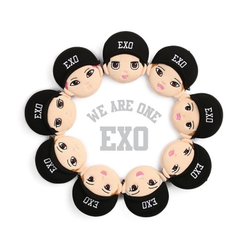 MUSIC PLAZA Goods BAEKHYUN 엑소 | EXO CHARACTER POUCH+1 PHOTO CARD