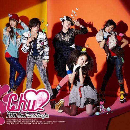 MUSIC PLAZA CD F(x) | 에프엑스 | 1st Single Album - Chu~♡