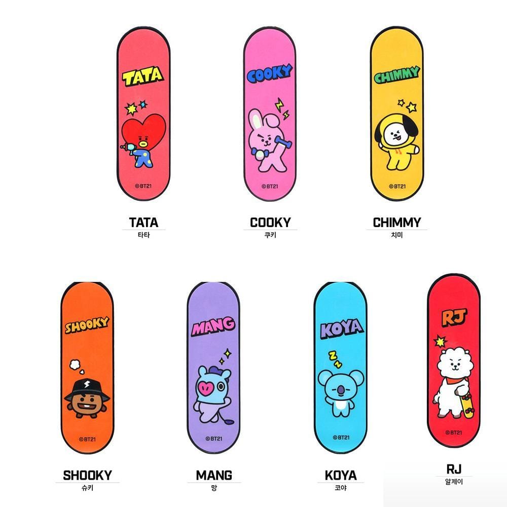 MUSIC PLAZA Goods TATA BT21 [ PHONE HOLDER STICK ] OFFICIAL MD