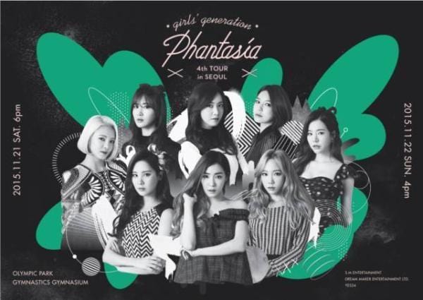 MUSIC PLAZA DVD Girls' Generation | 소녀시대 | SNSD | 4TH TOUR DVD</br>PHANTASIA IN SEOUL