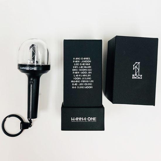 WANNA ONE OFFICIAL LIGHT STICK MINI KEYRING - Music Plaza