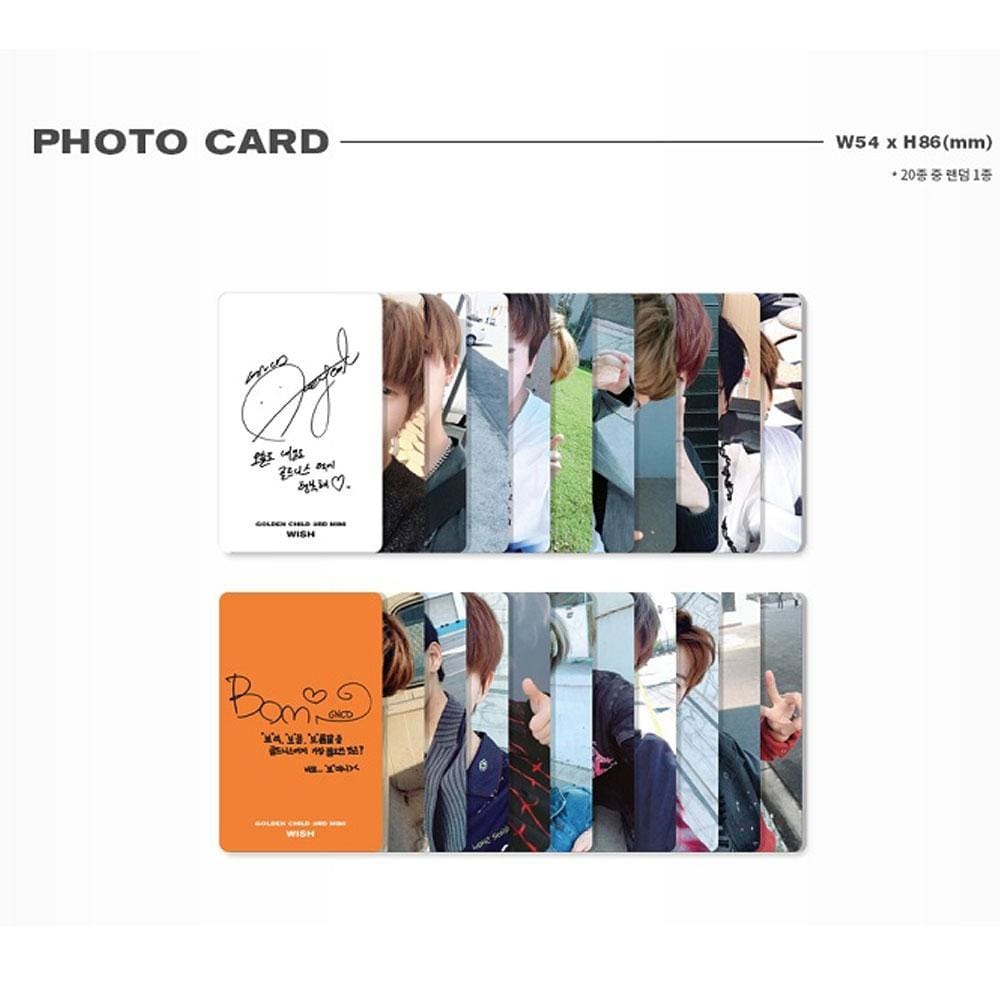 MUSIC PLAZA CD A VERSION GOLDEN CHILD 3RD MINI ALBUM [ WISH ]