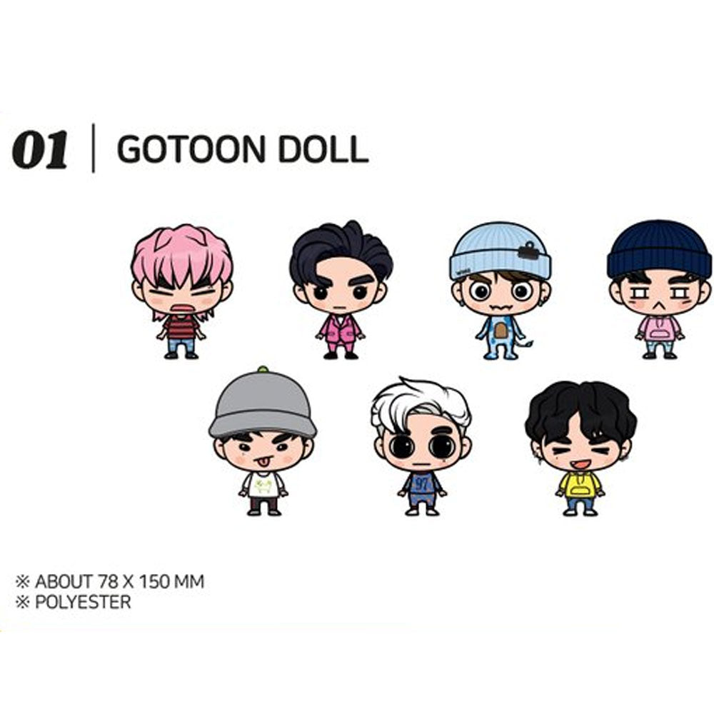 갓세븐 | GOT7 [ GOTOON BY GOT7 SUMMER STORE ] GOTOON DOLL