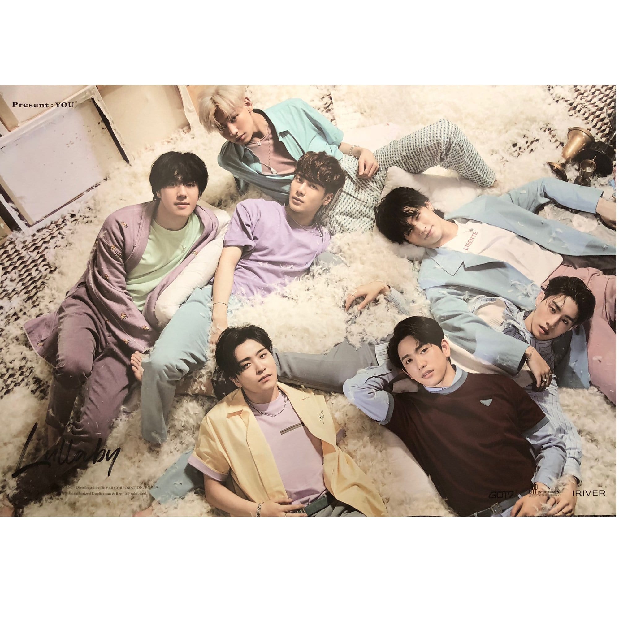 갓세븐 | GOT7 | 3RD ALBUM [ PRESENT: YOU ] | POSTER ONLY - Music Plaza