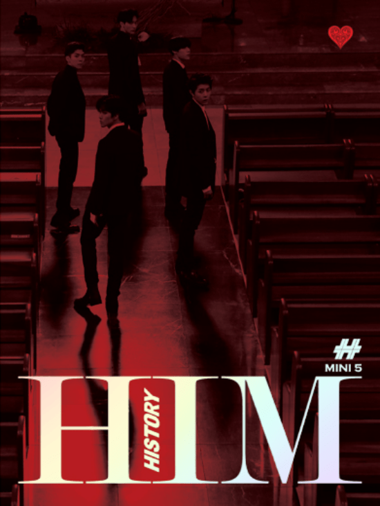 MUSIC PLAZA CD History | 히스토리 | 5th Mini Album - Him [HEART VER]